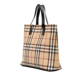 House Check Coated Canvas Tote